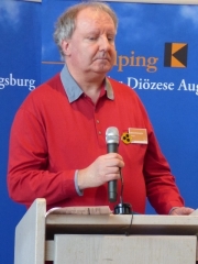 Foto von Alfred beim Kolpingsvortrag